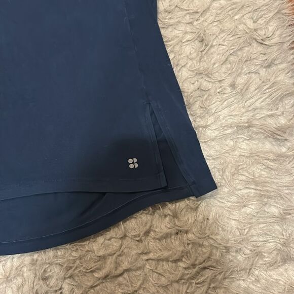 Sweaty Betty women’s dark teal modal stretch flowy tshirt - Picture 2 of 6